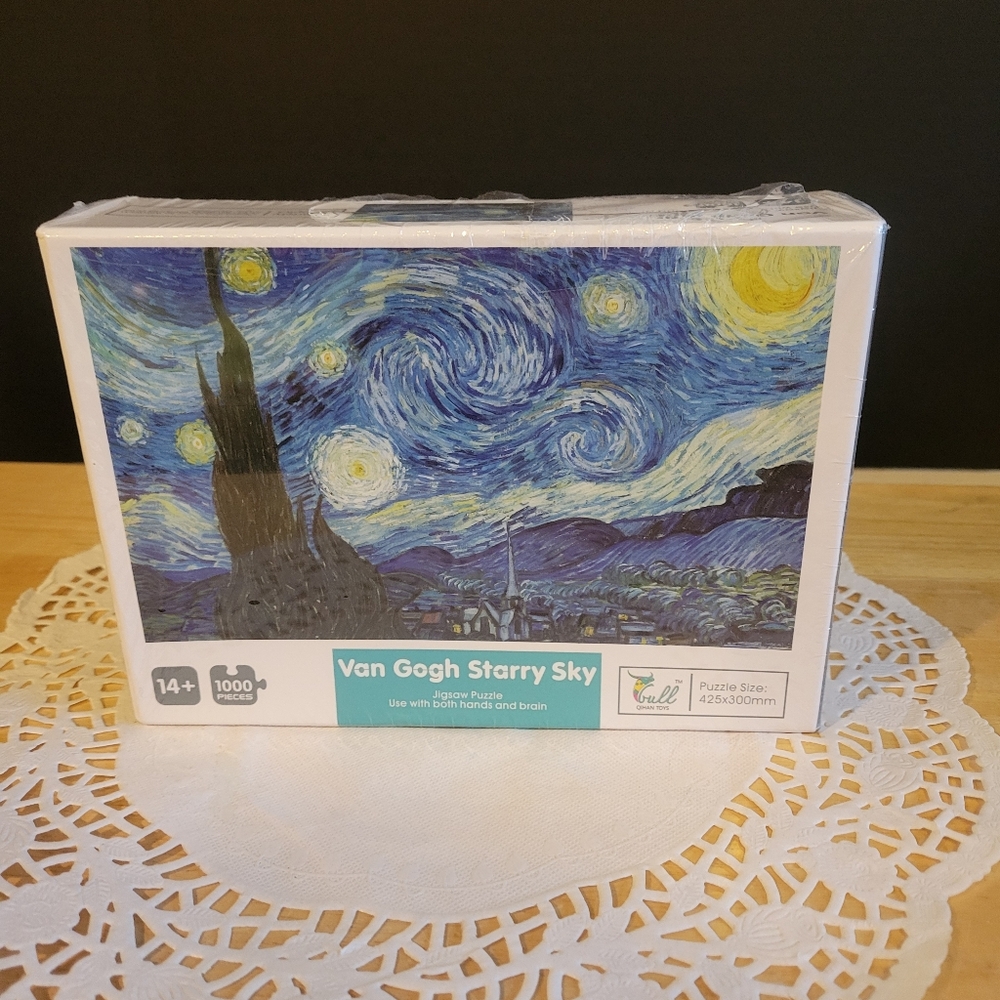 NEW - Van Gogh Starry Sky 1000 Piece Jigsaw Puzzle Age 14+